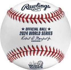 (1) Dozen 2024 MLB World Series Official Baseball Dodgers Yankees Mega Deal