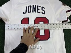 100% Authentic Chipper Jones Mitchell Ness 1995 Atlanta Braves Jersey Size 36 S