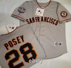 11008 San Francisco Giants BUSTER POSEY 2012 WORLD SERIES Baseball JERSEY