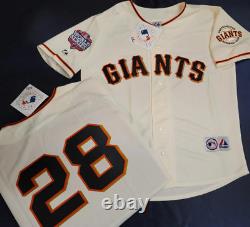 11104 San Francisco Giants BUSTER POSEY 2012 WORLD SERIES Baseball Jersey New