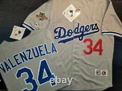 11111 Los Angeles Dodgers FERNANDO VALENZUELA 1988 World Series Baseball Jersey