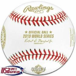 (12) 2019 World Series Champions MLB Baseball Washington Nationals Boxed Dozen