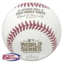 (12) Rawlings 2016 World Series MLB Official Game Baseball Boxed Dozen