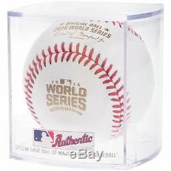 (12) Rawlings 2016 World Series MLB Official Game Baseball Cubed Dozen