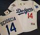 1624 Los Angeles Dodgers Mike Scioscia 1988 World Series Baseball Jersey New