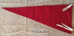 1912-1918 Boston Red Sox Dynasty Era World Series Champions Pennant 35 X 14 EX