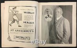 1917 World Series Program Polo Grounds New York Giants vs Chicago White Sox MLB