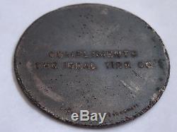 1920 CLEVELAND INDIANS American League Home Schedule Coin Token World Series MLB