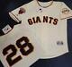 1924 San Francisco Giants Buster Posey 2010 World Series Champions Jersey New