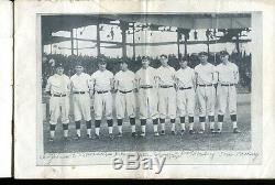 1924 World Series Program NY Giants v Washington Senators Walter Johnson 31593