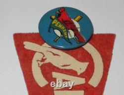 1926 Baseball St Louis Cardinals World Series Souvenir Pin Button Mini Pennant