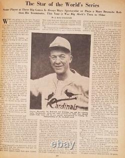 1926 December Baseball Magazine World Series St. Louis Cardinals Babe Ruth cover