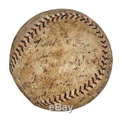 1926 St Louis Cardinals World Series Champs Team Signed Baseball Babe Ruth JSA