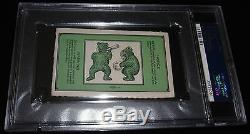 1932 World Series Ny Yankees 4th Ws Title Babe Ruth Last Ws Game 4 Ticket Psa 4