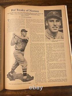 1934 Baseball Magazine October Judge Landis World Series # Babe Ruth Bill Terry