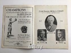 1934 World Series Program-Sportsmans Park-St. Louis