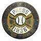 1936 Yankee Stadium World Series Press Pin, Baseball Collectible, Ny 3120.03