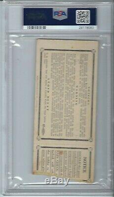 1939 World Series Game 3 Ticket Stub Yankees Reds Joe Dimaggio Ws Home Run 3 Psa