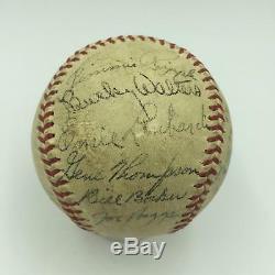 1940 Cincinnati Reds World Series Champions Team Signed NL Baseball With JSA COA