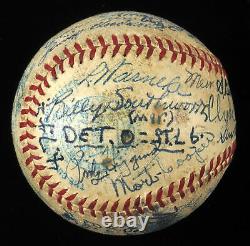 1942 St. Louis Cardinals World Series Champs Team Signed Game Used Baseball BAS
