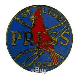 1944 St. Louis Cardinals World Series Press Pin
