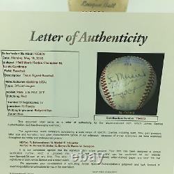1946 St. Louis Cardinals World Series Champions Team Signed Baseball JSA COA