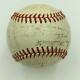 1947 New York Yankees World Series Champs Team Signed Baseball Joe Dimaggio Psa