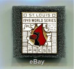 1949 St Louis Cardinals Phantom World Series Press Pin