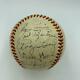 1959 Los Angeles Dodgers World Series Champs Team Signed Baseball With Jsa Coa