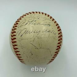 1959 Los Angeles Dodgers World Series Champs Team Signed Baseball With JSA COA