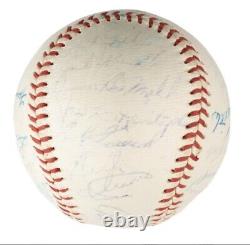 1960 Pittsburgh Pirates World Series Champions Team Signed Baseball Clemente PSA