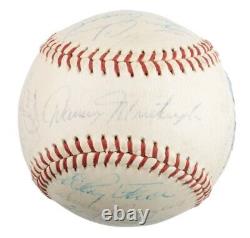 1960 Pittsburgh Pirates World Series Champions Team Signed Baseball Clemente PSA