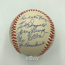 1961 New York Yankees World Series Champs Reunion Team Signed Baseball PSA DNA