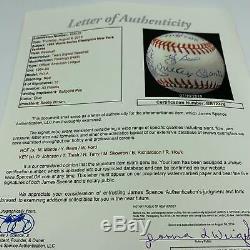 1961 Yankees World Series Champs Team Signed Baseball 33 Sigs Mickey Mantle JSA