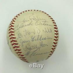 1965 Los Angeles Dodgers World Series Champs Team Signed NL Baseball JSA COA
