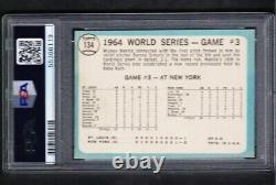 1965 Topps #134 World Series Game 3 Mickey Mantle Clutch HR PSA 6