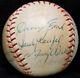 1966 World Series Los Angeles Dodgers Team Signed Ball Sandy Koufax Drysdale Hof