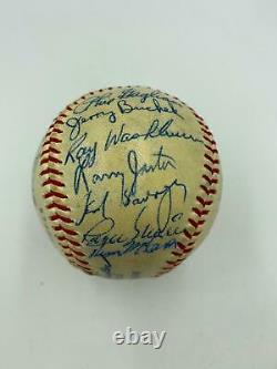 1967 St. Louis Cardinals World Series Champs Team Signed Baseball Beckett COA