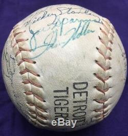 1968 / 1967 Detroit Tigers World Series Signed Autographed Baseball AUTHENTIC