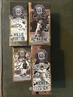 1968 Tigers 50th Ann World Series Bobbleheads, Kaline, Freehan, Horton, Lolich