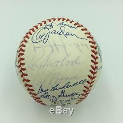 1969 NY Mets World Series Champs Team Signed Baseball Nolan Ryan Tom Seaver JSA