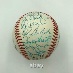 1969 New York Mets World Series Champs Team Signed Baseball JSA COA
