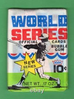 1971 Fleer World Series Baseball Wax Pack