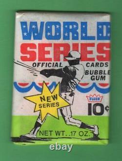 1971 Fleer World Series Baseball Wax Pack