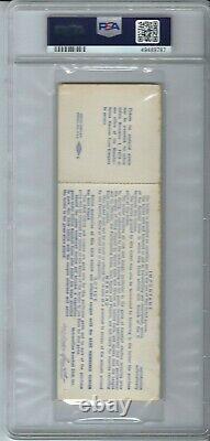 1973 Mets Reds Nlcs Full Ticket Game 5 Mets To World Series Seaver Wins Psa 2