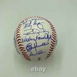 1977 New York Yankees World Series Champs Team Signed MLB Baseball JSA COA
