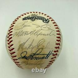 1979 Pittsburgh Pirates World Series Champs Team Signed NL Baseball JSA COA