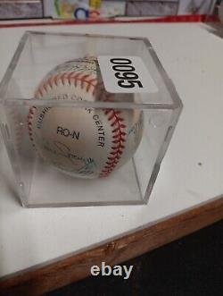 1979 World Series Baseball Autographed By Many Players