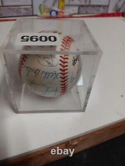 1979 World Series Baseball Autographed By Many Players