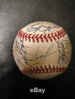 1980 Phillies World Series Baseball signed by 27